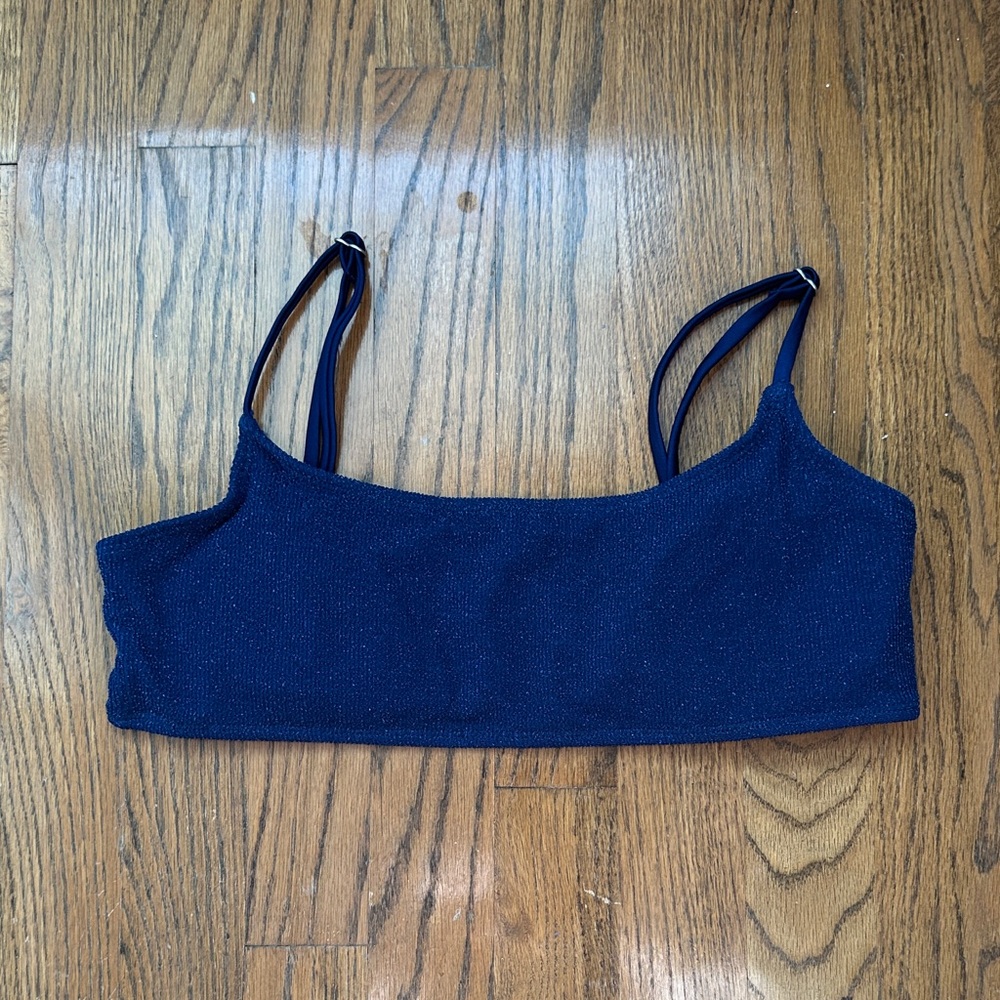 Cotton On Body Deep Blue Bikini Top